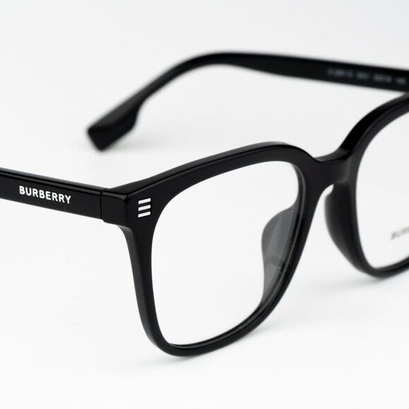 NEW Burberry BE2361D 3001 Black Square Unisex Eyeglasses BE 2361D - Picture 6 of 9